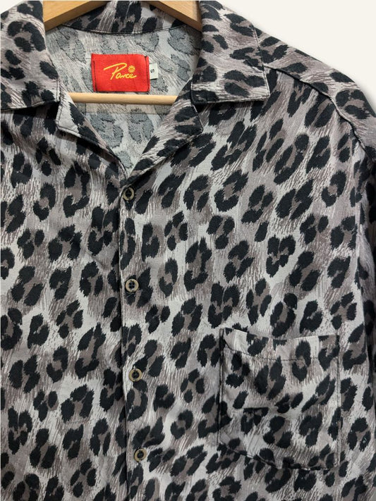 Grey Animal Print Shirt