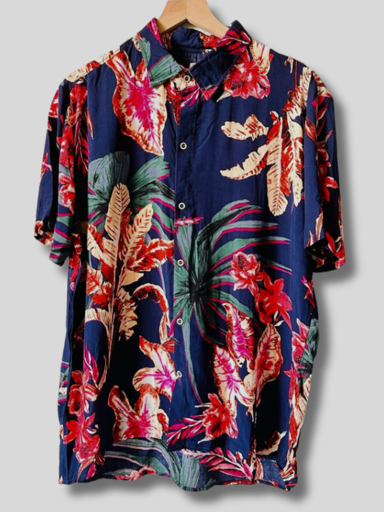 Blue Tropical Shirt